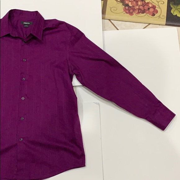 Men’s Claiborne Collared Button down Dress Shirt - Picture 3 of 5